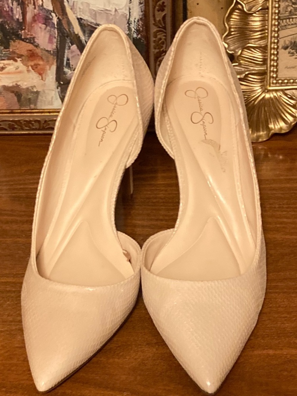 Jessica Simpson Blush Pointed-Toe Stiletto Pumps